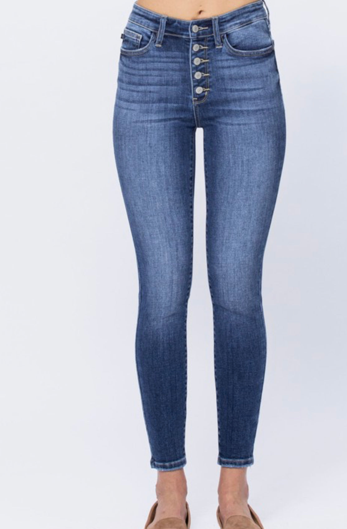 Judy Blue Her Time Has Come High Rise Button Fly Jeans