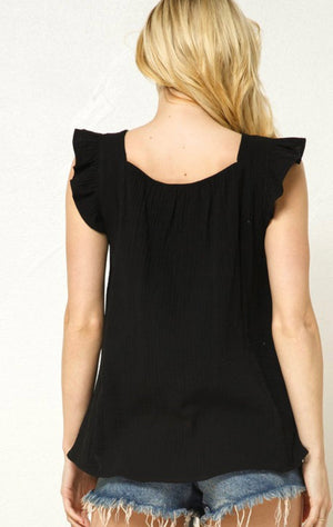 Flutter Tank Black