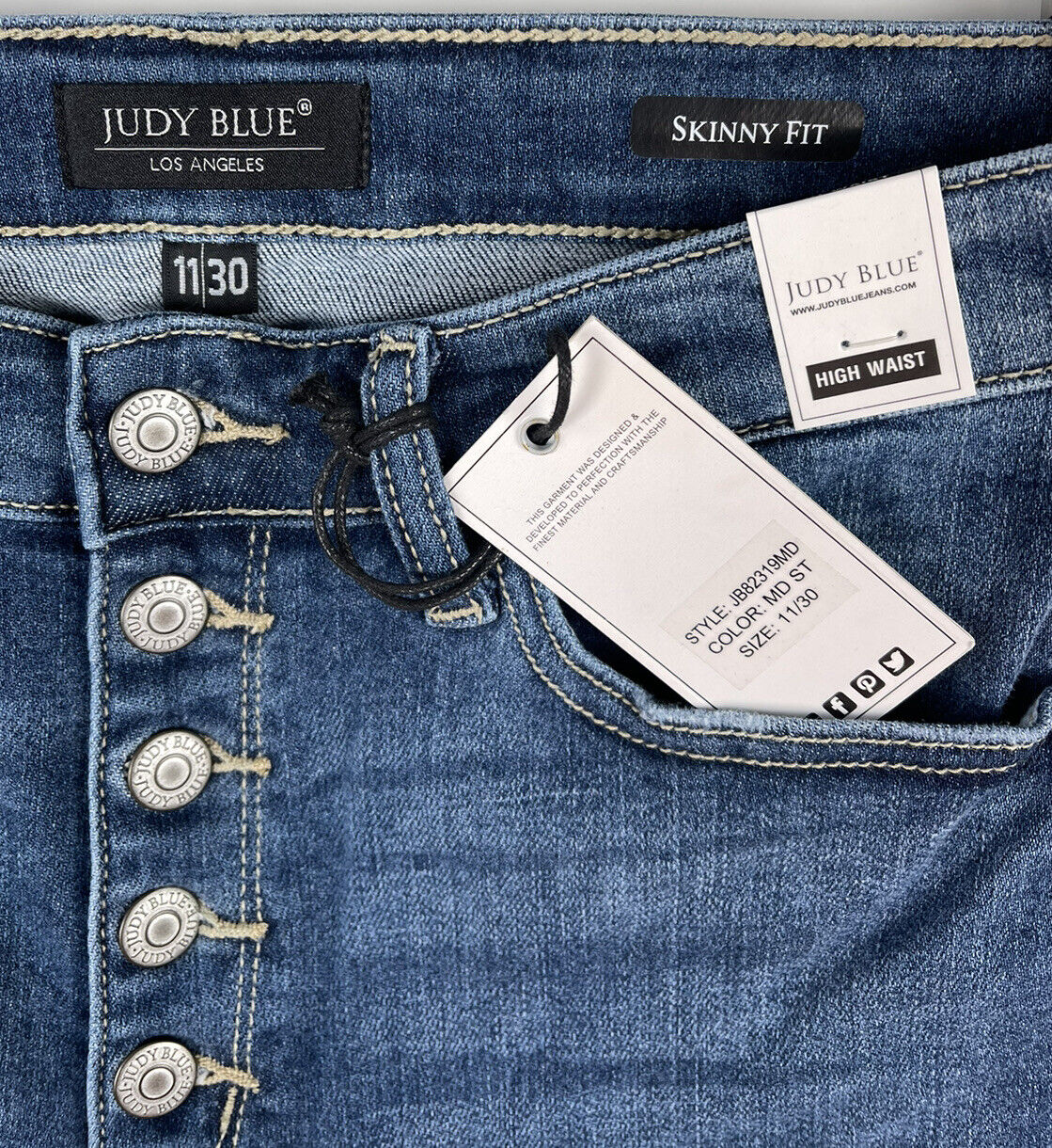 Judy Blue Nina Button Fly Jeans