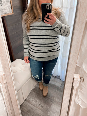 Maisy Soft Stripe Sweater