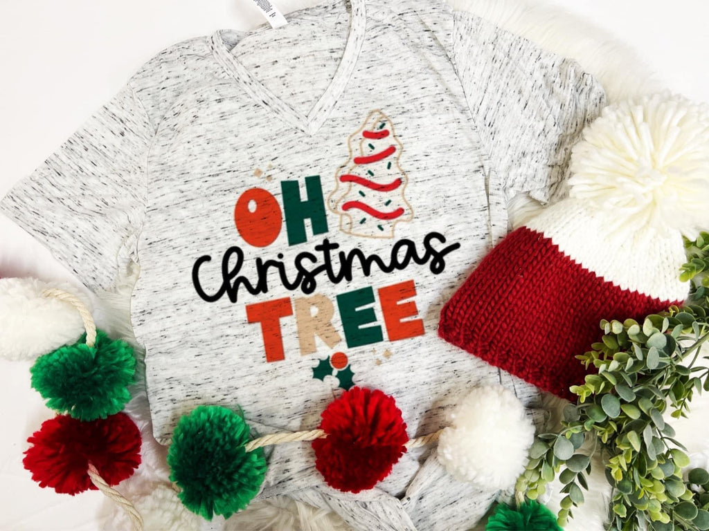 Special Order Christmas Cake V Neck Tee