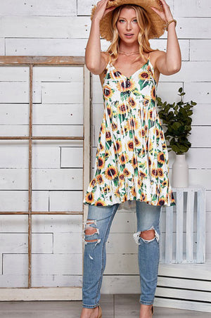 Sunflower Summer Tunic