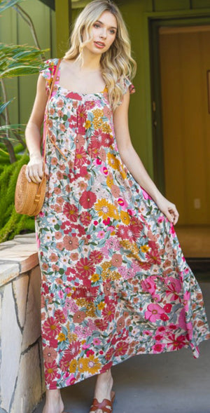Sienna Sunset Maxi Dress