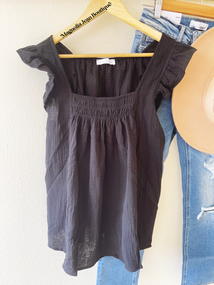 Flutter Tank Black