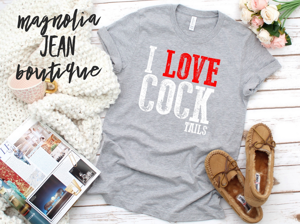 I Love COCKtails Graphic Tee