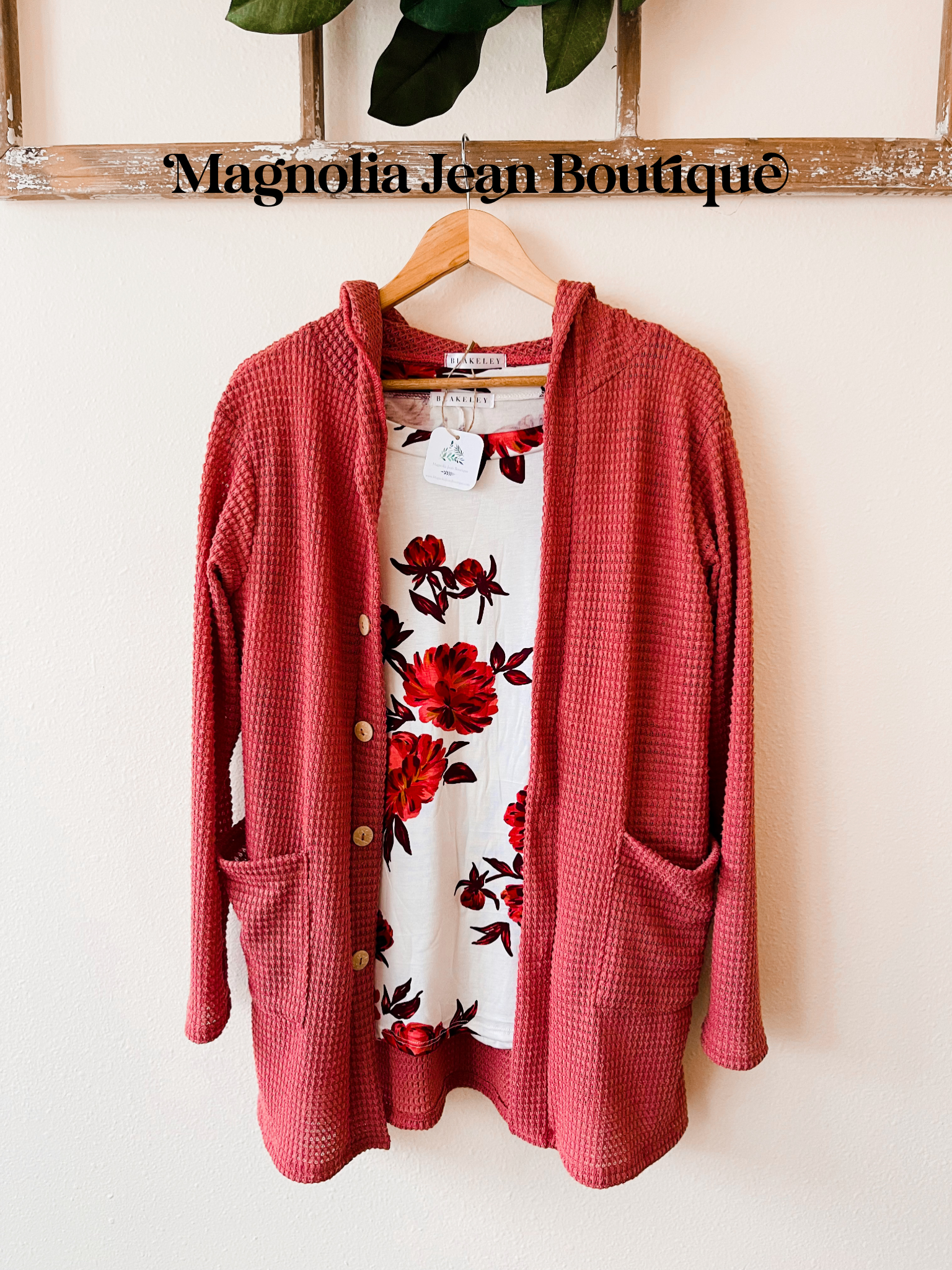 Caroline Top White Floral