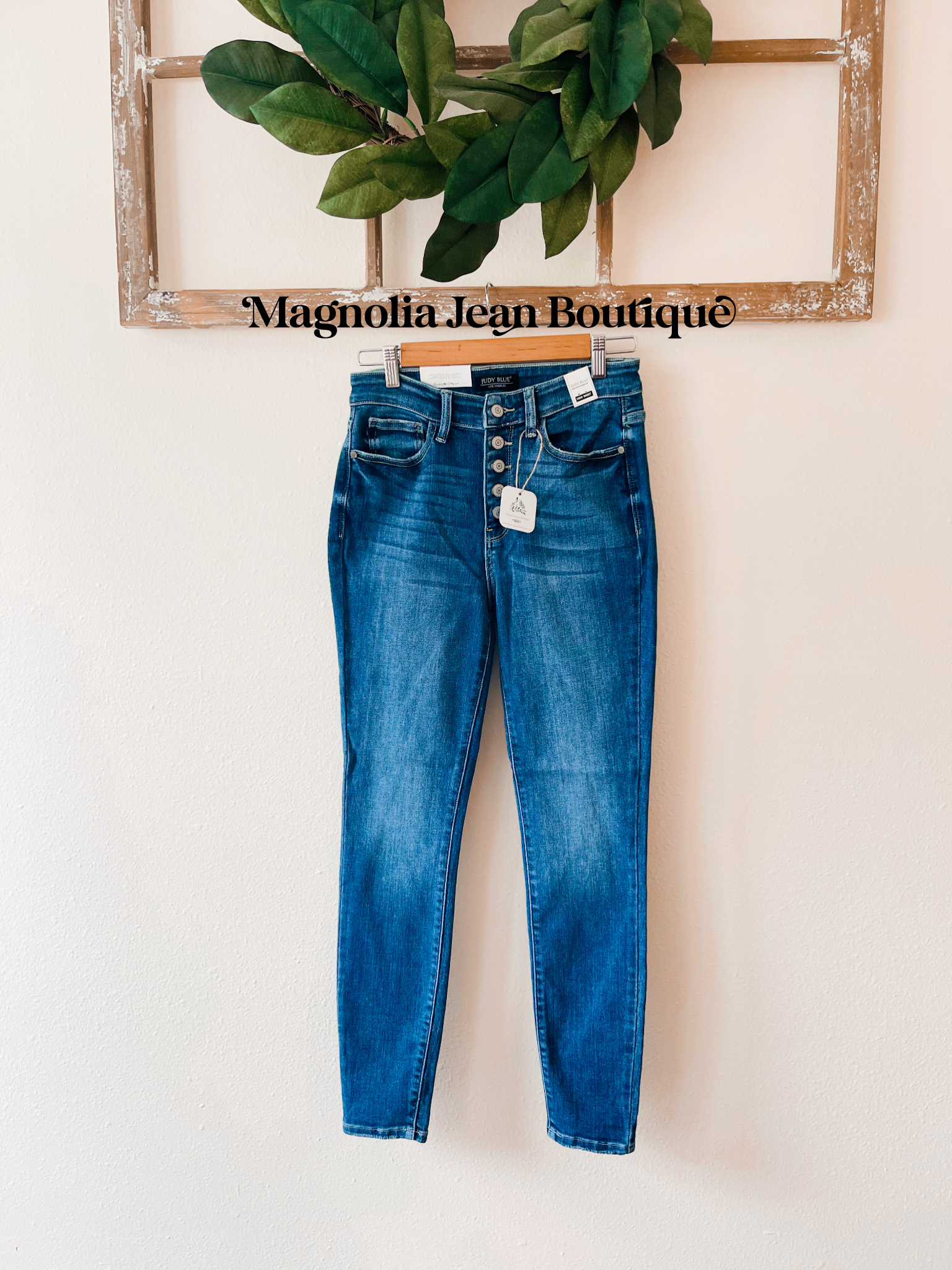Judy Blue Her Time Has Come High Rise Button Fly Jeans