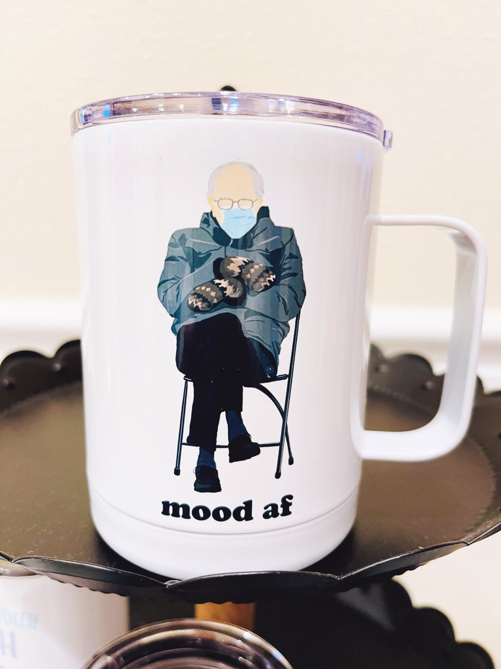 Bernie Mood AF Insulated Mug
