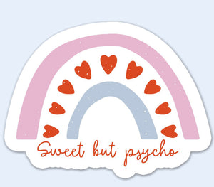 Sweet But Psycho Sticker Decal