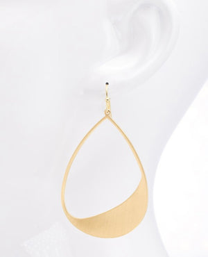 Matte Gold Harmony Earrings