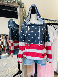 Stars & Stripes Pullover Hoodie