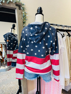 Stars & Stripes Pullover Hoodie