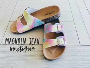 River Hippie Tie Dye Sandals